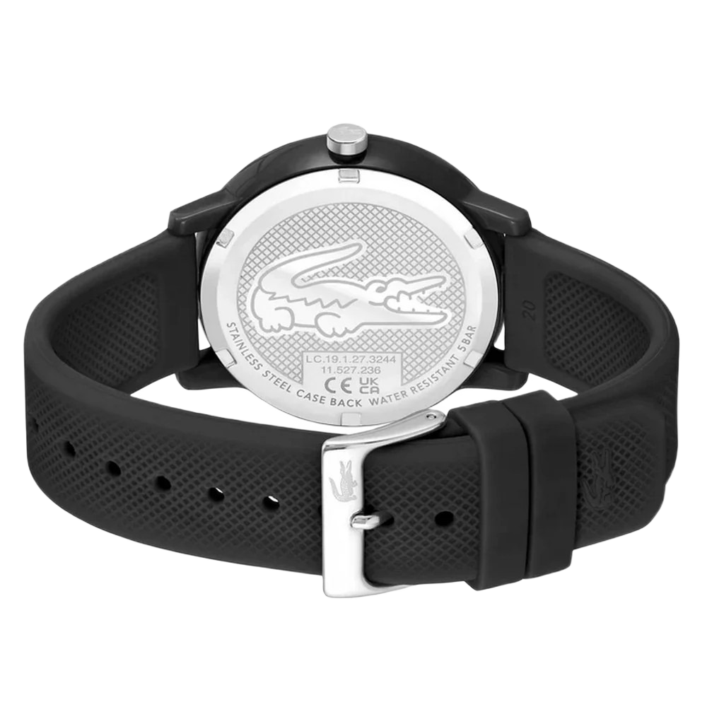 Lacoste 2011171 Black Silicone Strap Men's Watch