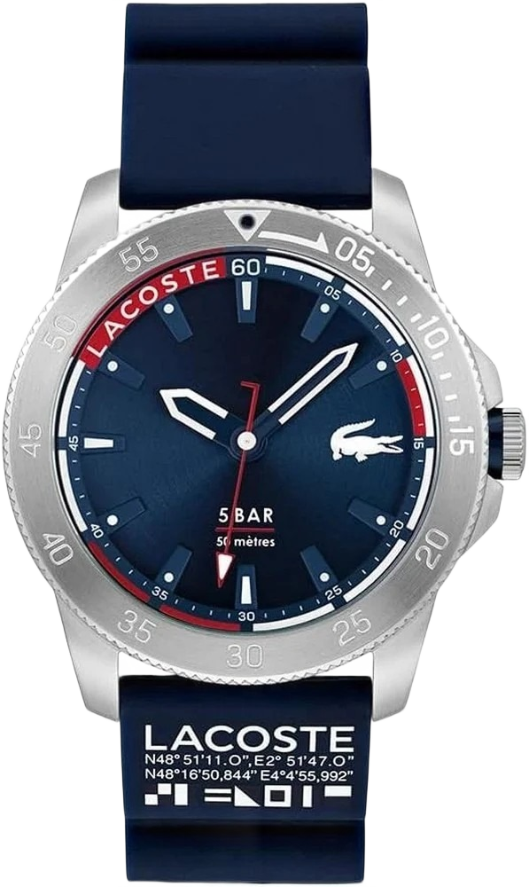 Lacoste 2011202 Regatta Blue Silicone Men's Watch