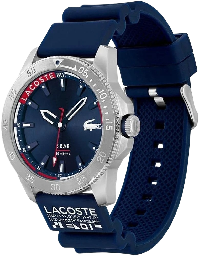 Lacoste 2011202 Regatta Blue Silicone Men's Watch