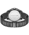 Lacoste 2011288 Grey Steel Black Dial Men's Watch