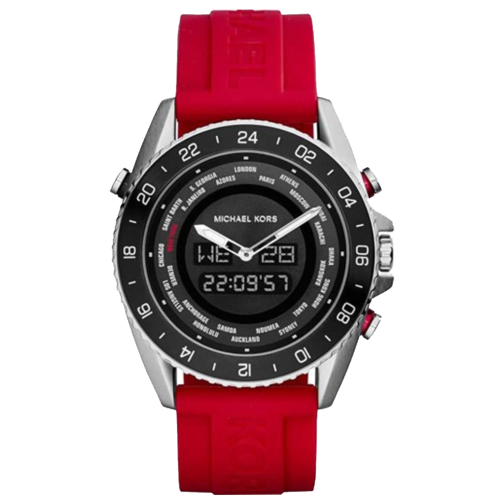 Michael Kors MK8402 Jetmaster Black/Rubber Ø45 mm ref.