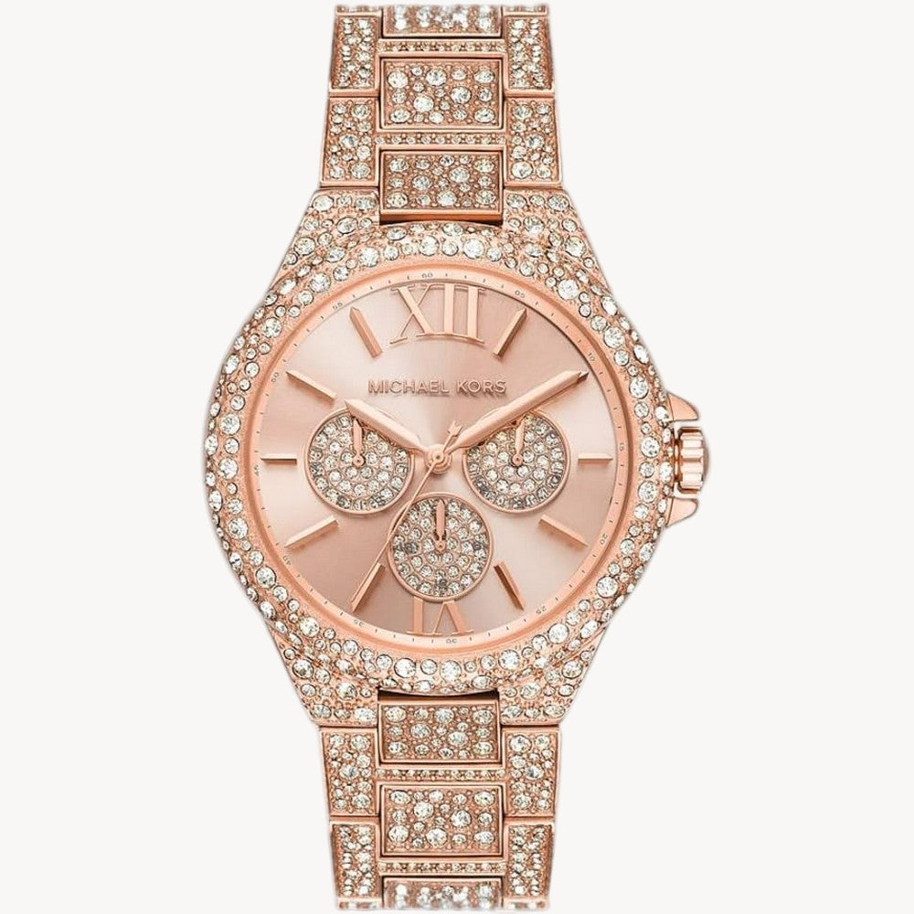 MICHAEL KORS MK6961 Camille Pavé Rose Gold-Tone Ladies Watch