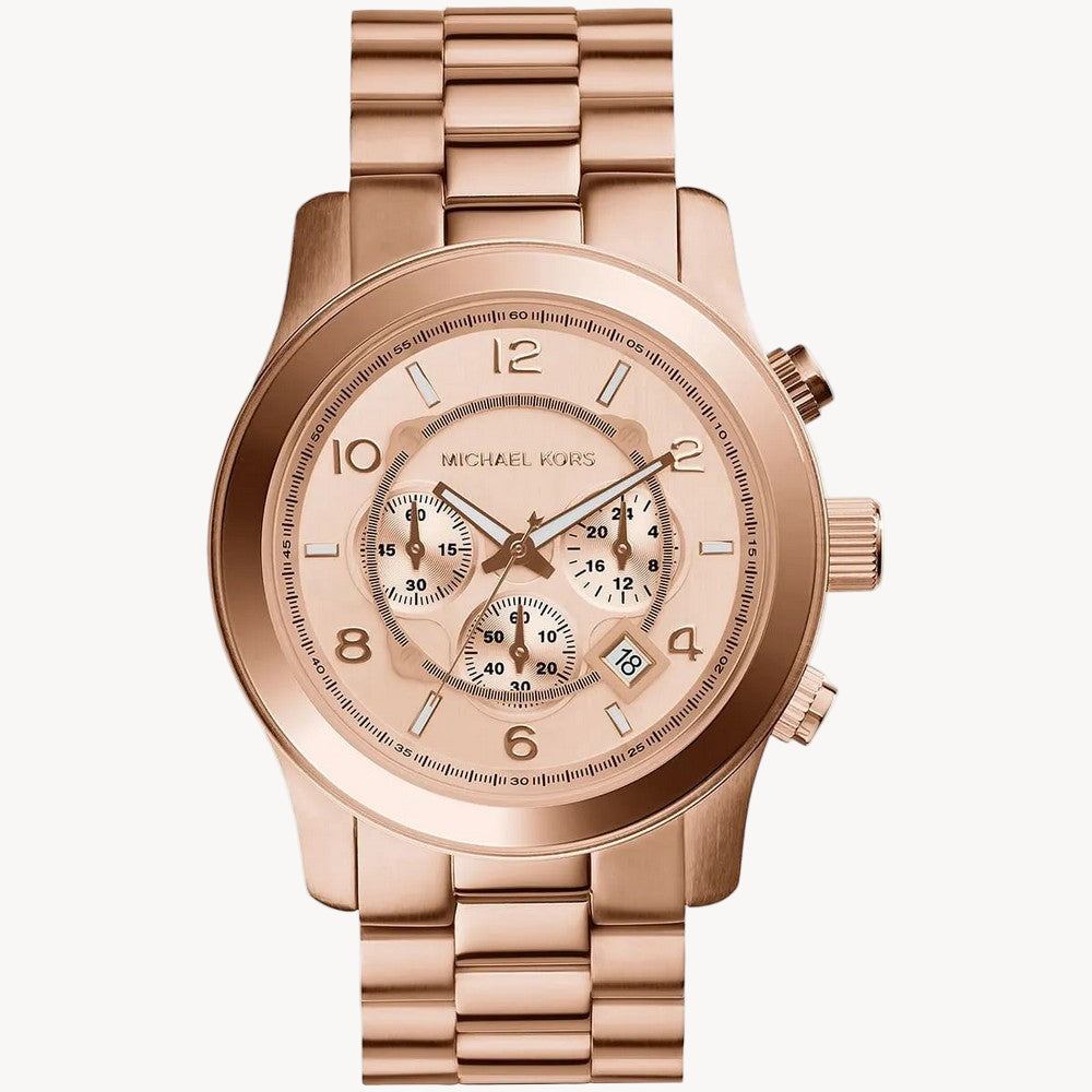 Michael Kors Men's Runway Rose Gold-Tone Watch MK8096