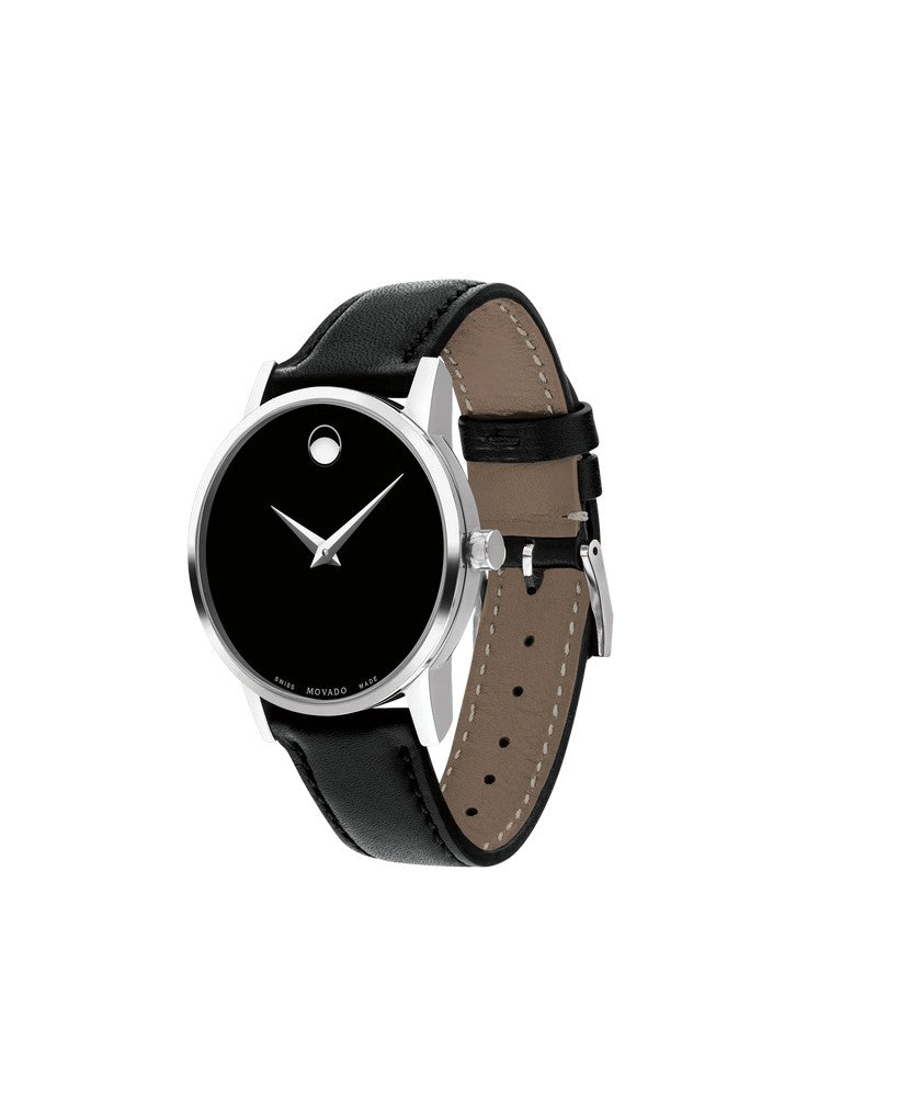 Movado 607274 Museum Classic Black Dial Ladies Watch