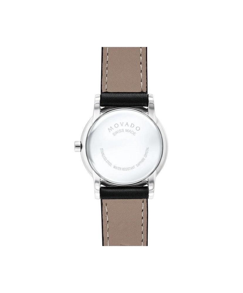 Movado 607274 Museum Classic Black Dial Ladies Watch