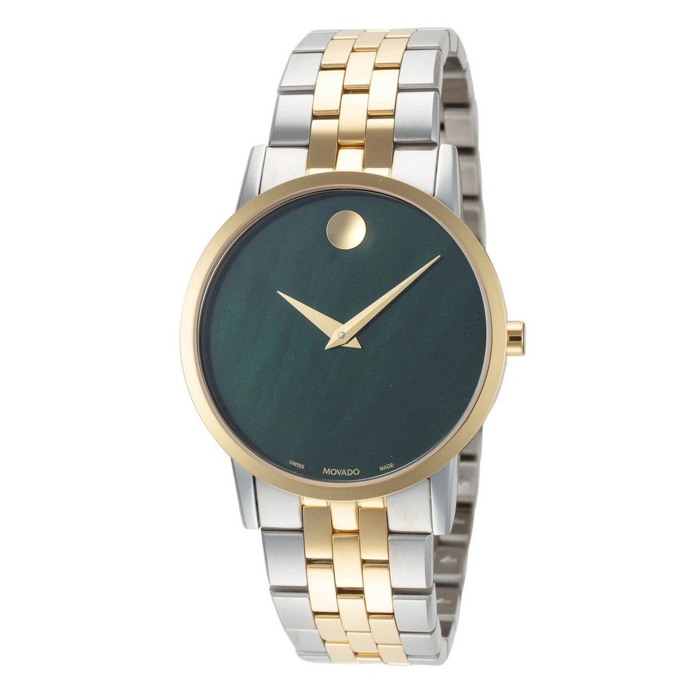 Movado 607631 Museum Classic Quartz Green Dial Ladies Watch