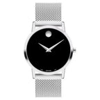 Movado 607646 Museum Classic Quartz Black Dial Ladies Watch