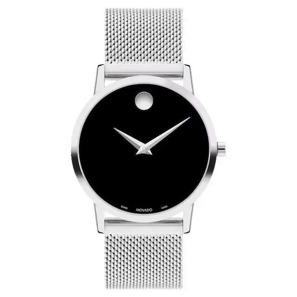 Movado 607646 Museum Classic Quartz Black Dial Ladies Watch