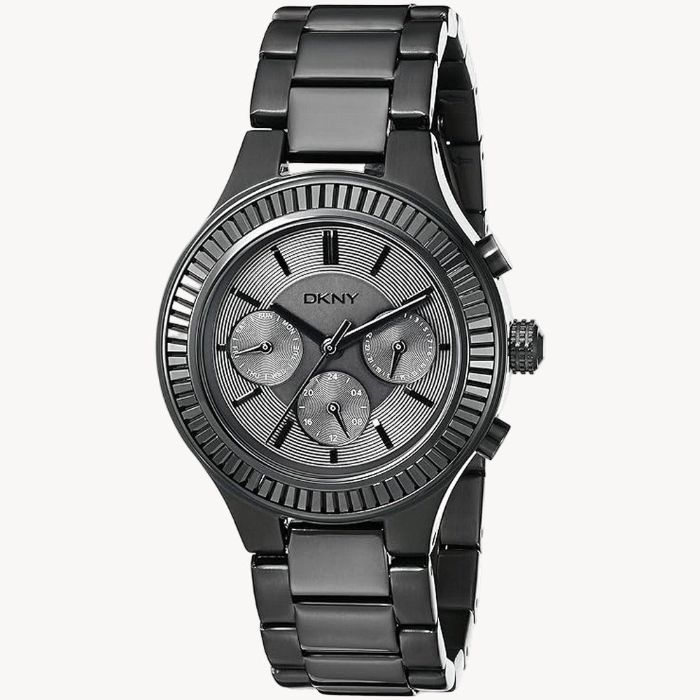 ساعة DKNY NY2397 Chambers سوداء للنساء