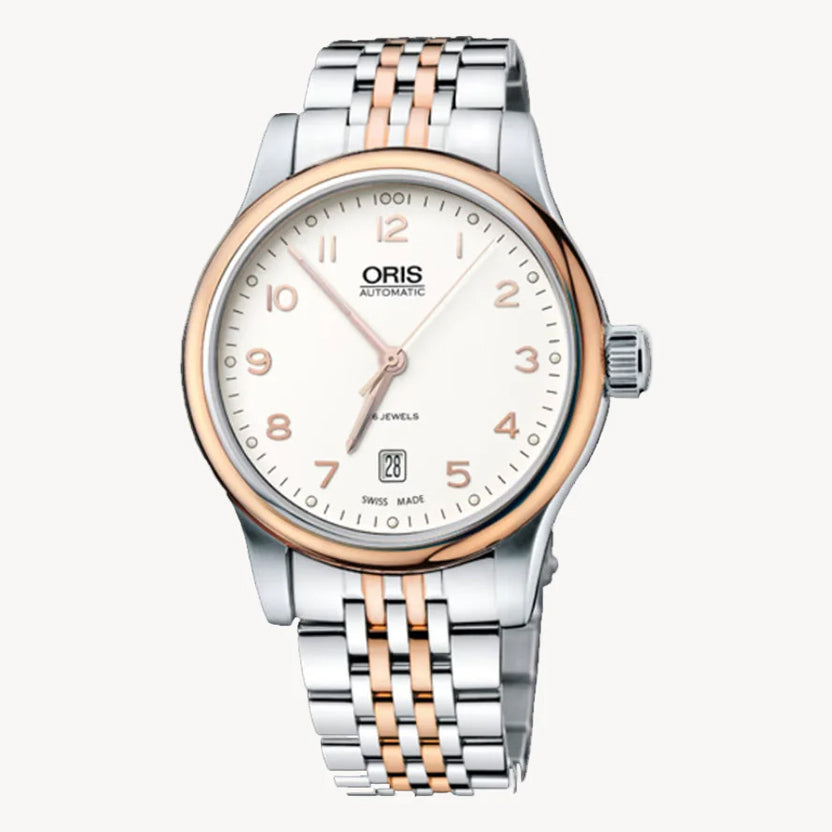 Oris 01 733 7594 4391-07 8 20 63 ساعة أوتوماتيكية كلاسيكية للرجال