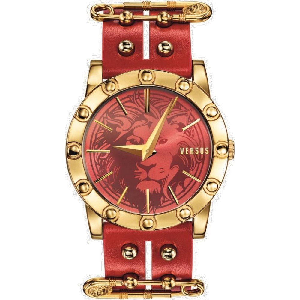 Versus by Versace Miami Women’s 40?mm Watch – Red Dial (SF7040014)
