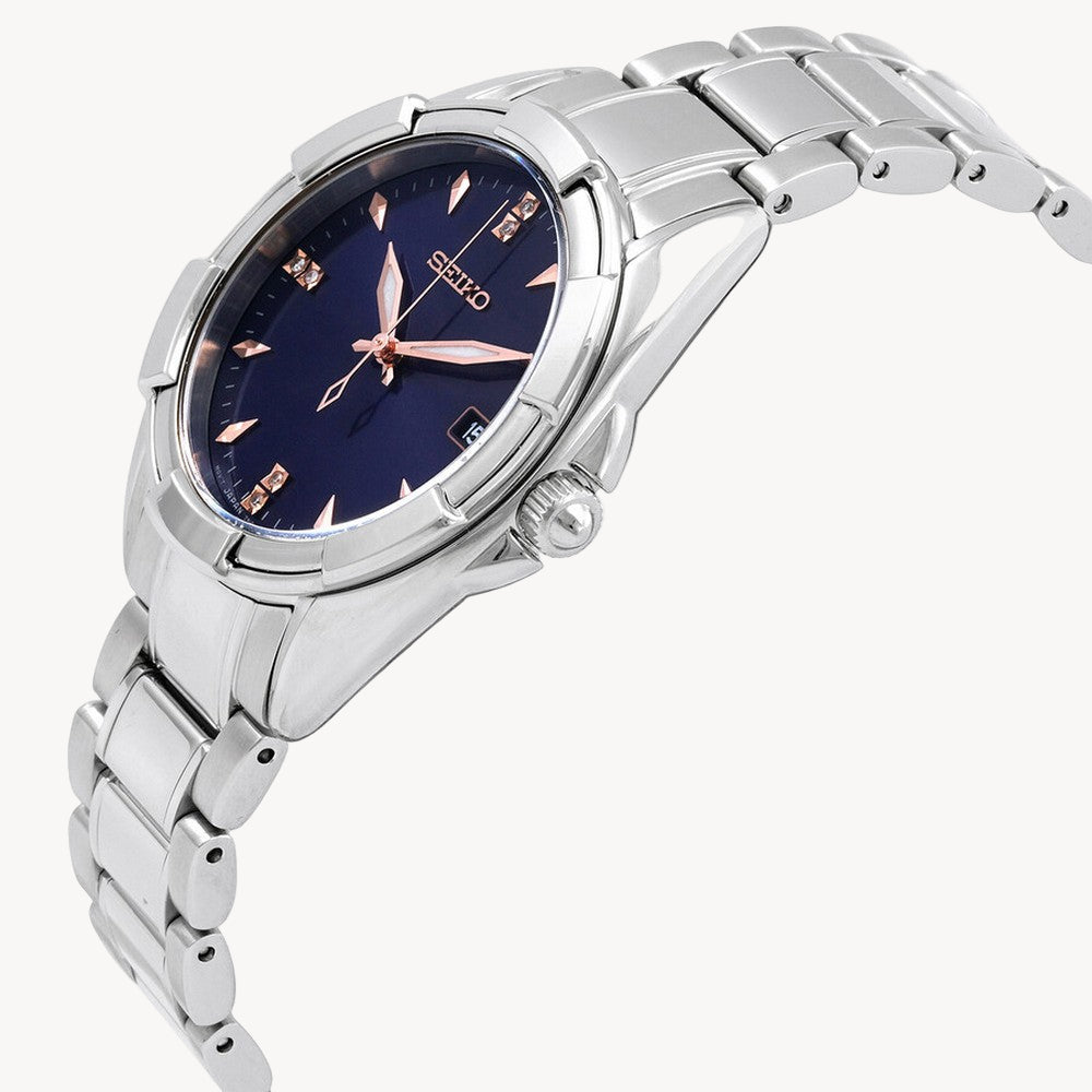 Seiko SKK889P1 Discover More Diamond Accents Quartz  100M Women's Watch