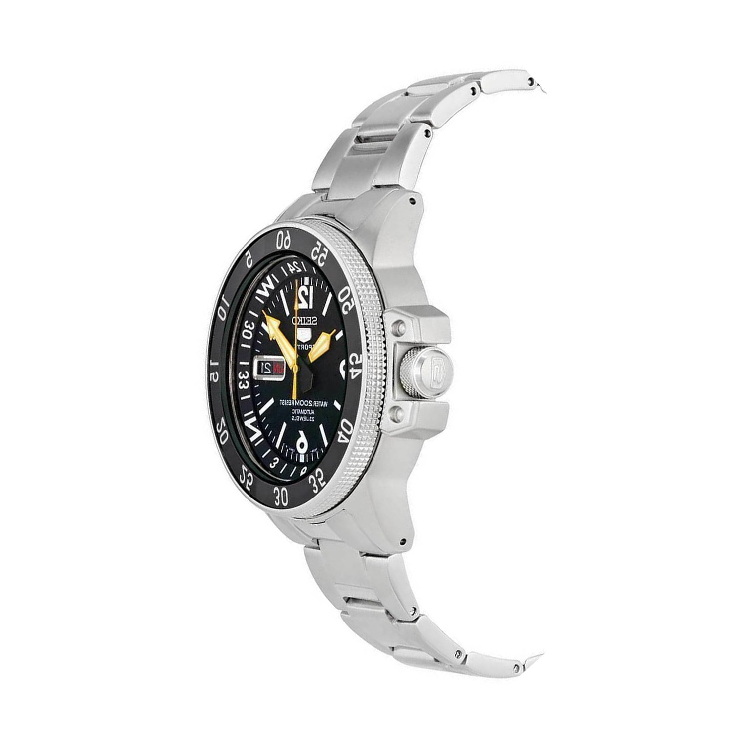 Seiko SKZ211K1 5 Sports Stainless Steel Automatic Men's Watch