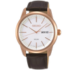 Seiko SNE530P1 White Dial Solar-powered Analog Men's Watch