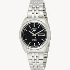 Seiko SNK361 Stainless Steel Analog with Black Dial Men's Watch