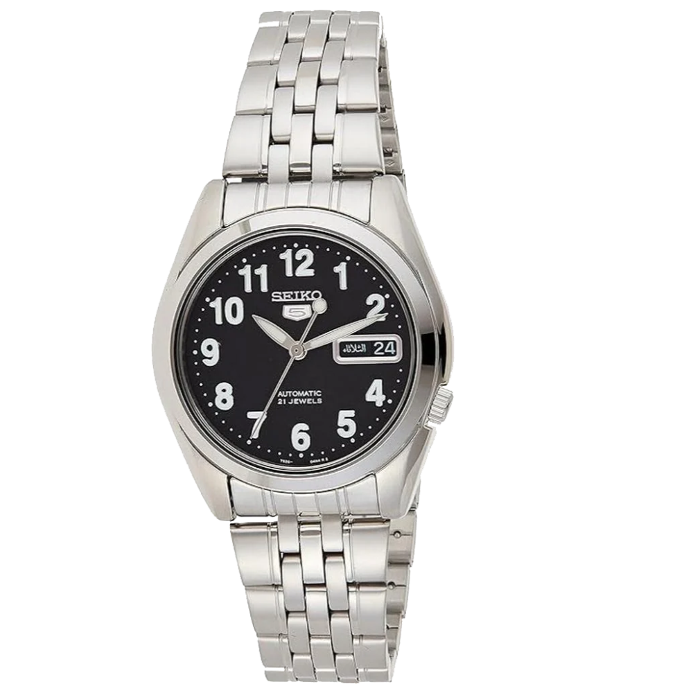 ساعة سيكو 5 SNK381K1 للرجال، أنالوج، أوتوماتيكية