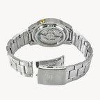 ساعة سيكو 5 SNKK13 للرجال من الفولاذ المقاوم للصدأ ومينا ذهبي اللون