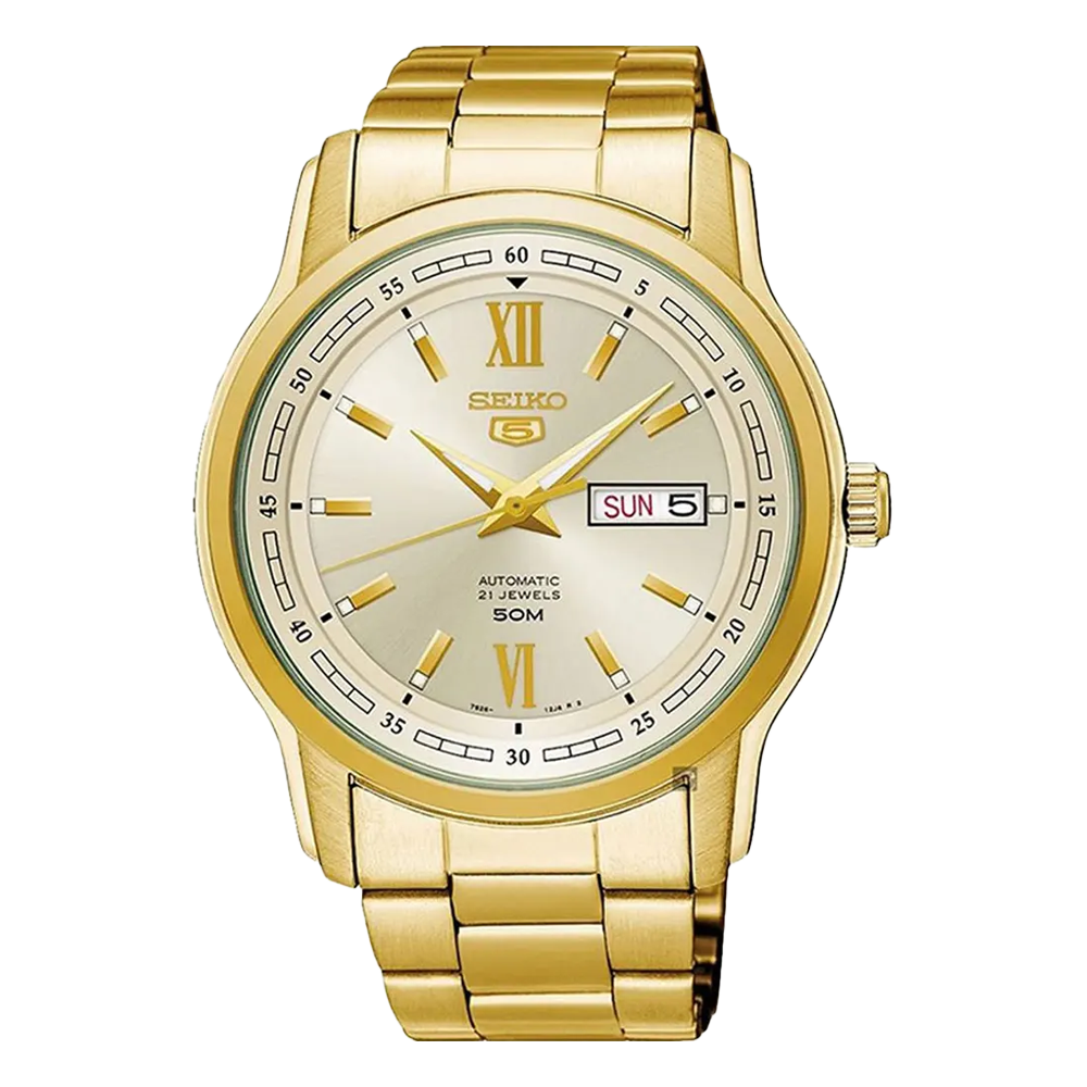 Seiko SNKP20K1 Dial Color Silver Series 5 Men's Automatic Watch