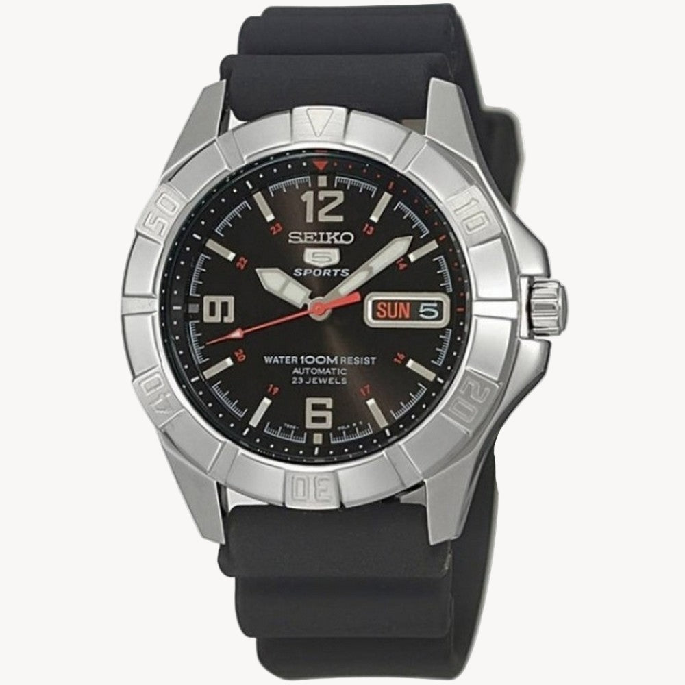 ساعة Seiko SRPD23K1 Prospex "Save The Ocean" الأوتوماتيكية للرجال بمينا أزرق