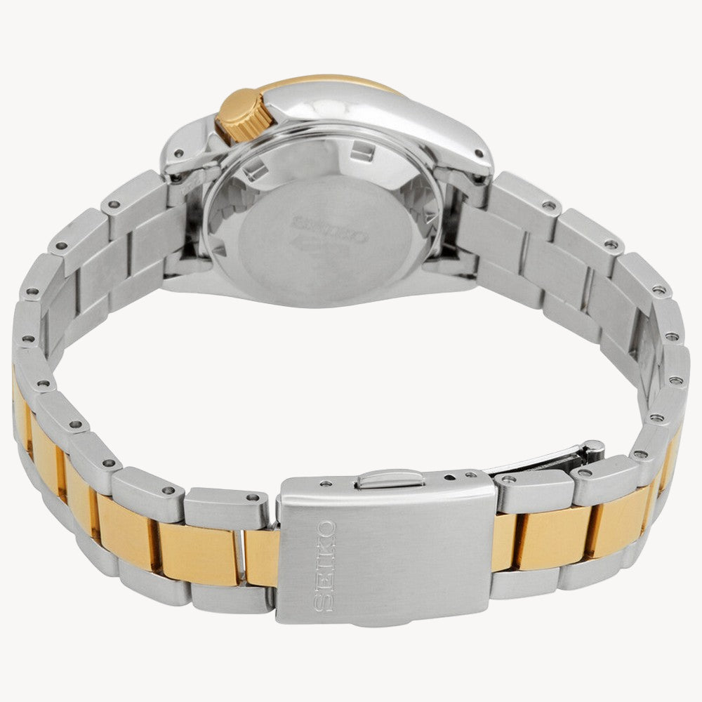 SEIKO 5 Sports  SRE004K1 White Dial Two-Tone women's Watch