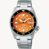 ساعة Seiko 5 Sports SKX 'Midi' برتقالية