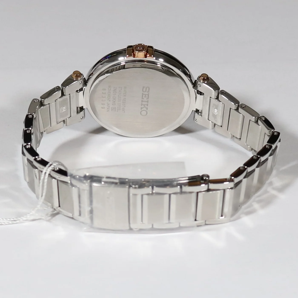 Seiko SRZ514P1 Peach Dial Analog Quartz Women's Watch