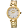 Seiko SRZ536P1 White Dial Golden Bracelet Women's Watch