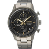 Seiko SSB391P1 Black Dial Stainless Steel Chronograph Quartz Men's Watch
