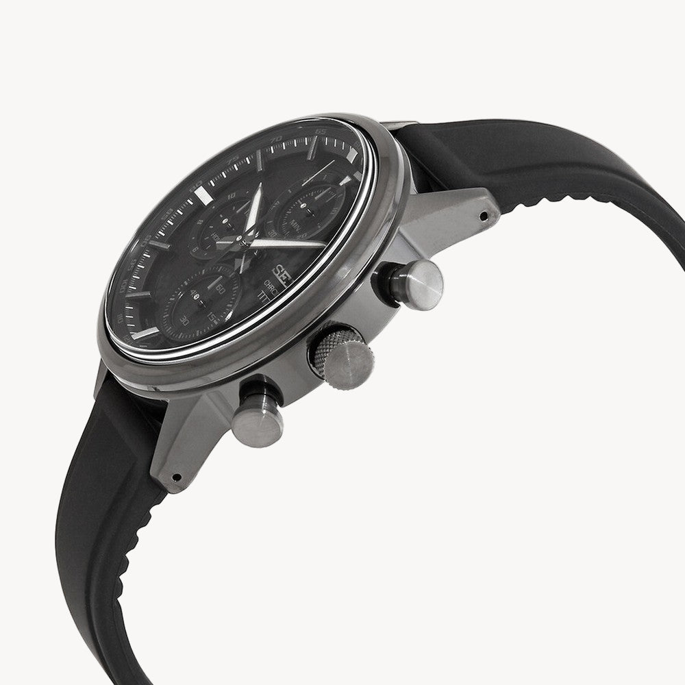 Seiko SSB393P1 Men's Quartz Watch Titanium with Stainless Steel Strap