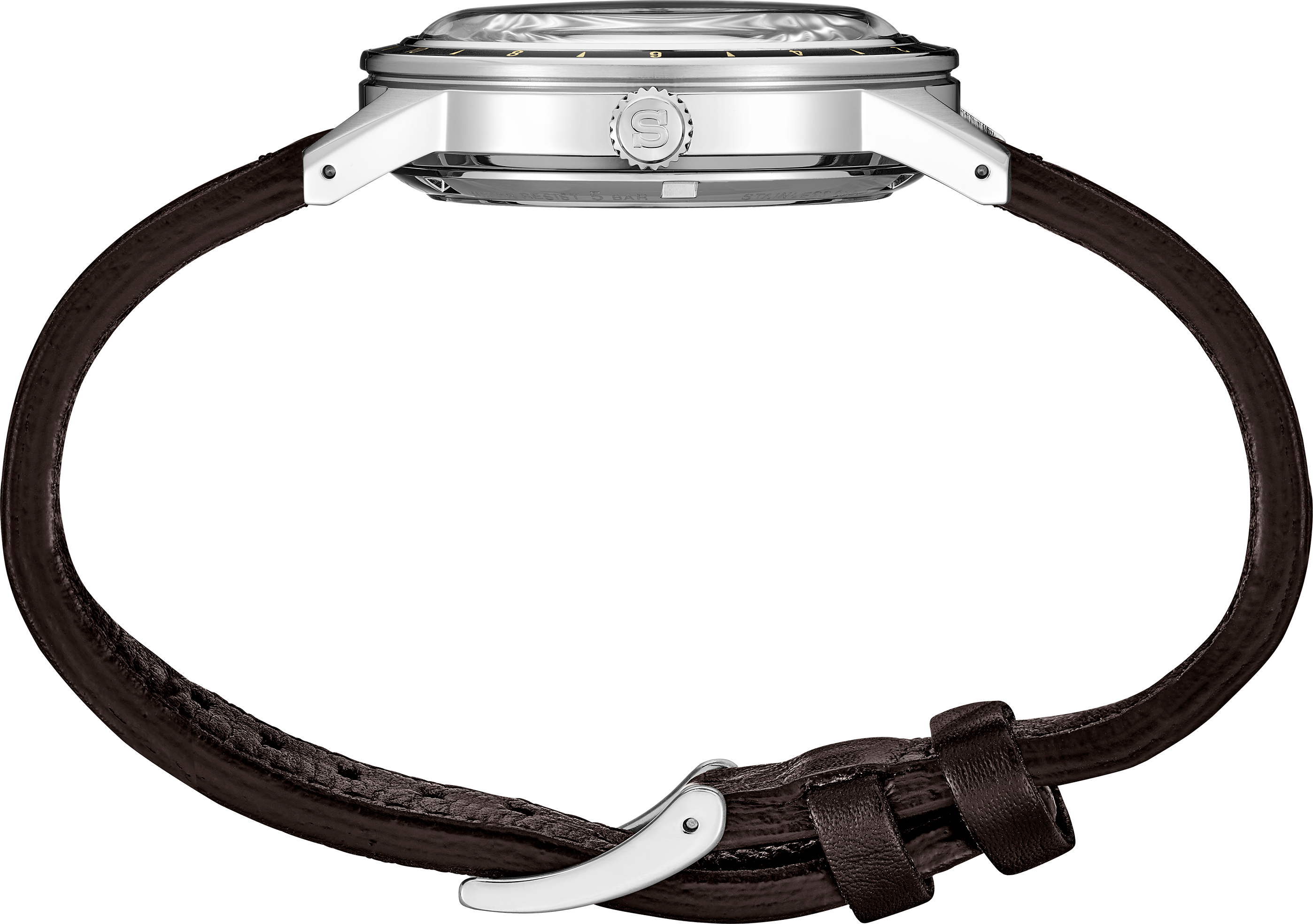 Seiko SSK013J1 Presage Style60s GMT Men's Watch - Side
