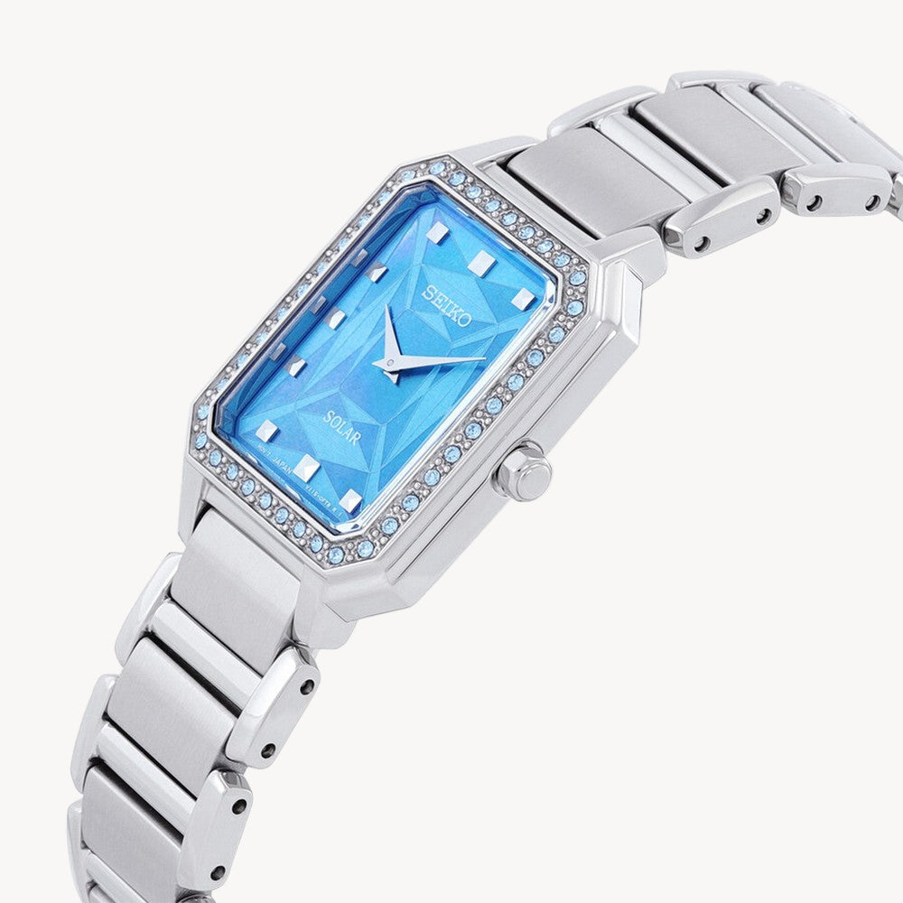 Seiko SUP451P1 Essentials Crystal Blue Dial women's Watch