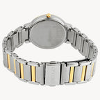 Seiko SUP454P1 Crystal Silver Gold Dial women's Watch