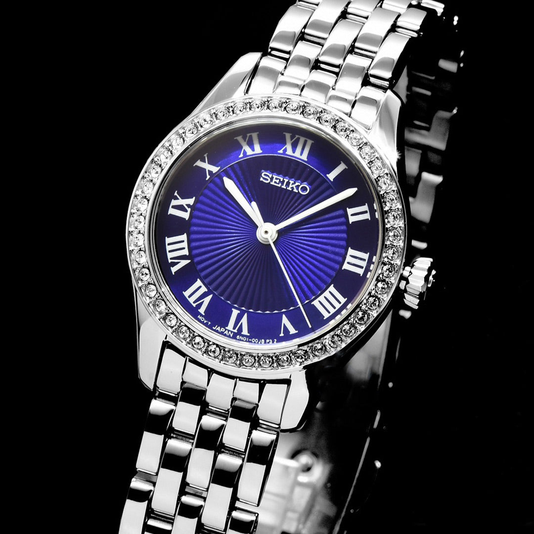 Seiko Classic SUR335P1 Blue Dial Quartz Women's Watch
