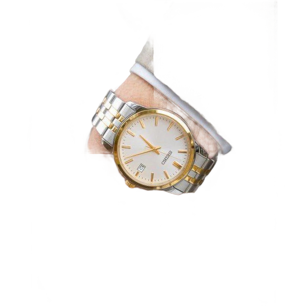Seiko SUR402P1 White Dial Analog Quartz stainless steel Men's Watch