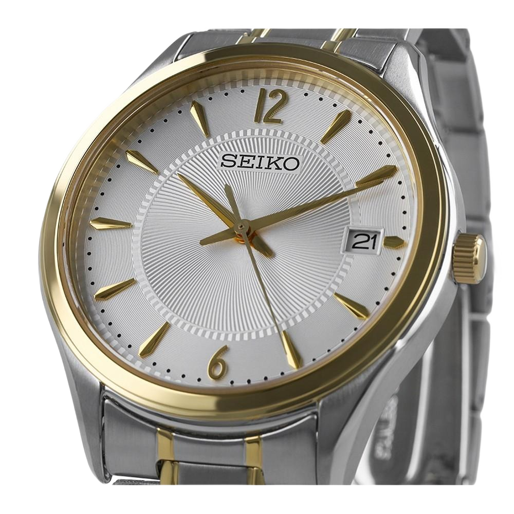 Seiko SUR468P1 Silver Dial Analog Quartz Men's Watch
