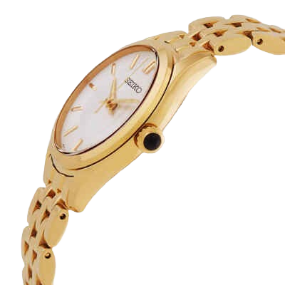 Seiko SUR538P1 Analog Quartz Watch with Stainless Steel Women's Watch