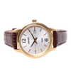 Seiko SUR658P1 Classic White Dial Brown Leather Strap Women's Watch