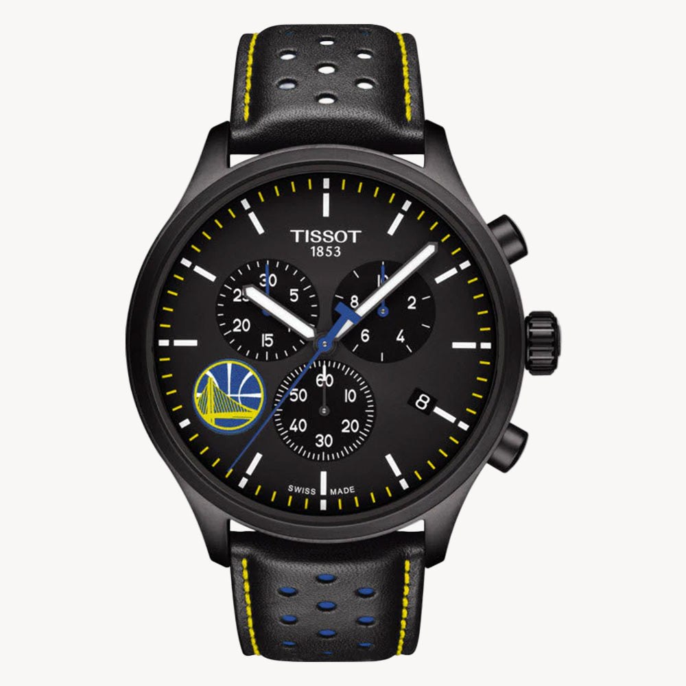 ساعة Tissot T1166173605102 Chrono XL NBA Golden State Warriors Edition