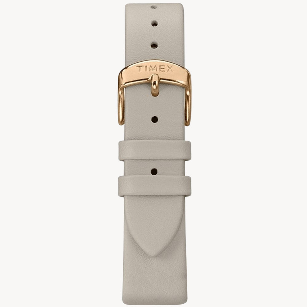 ساعة TimeX TW2T78100 Crystal Bloom النسائية باللون الذهبي الوردي