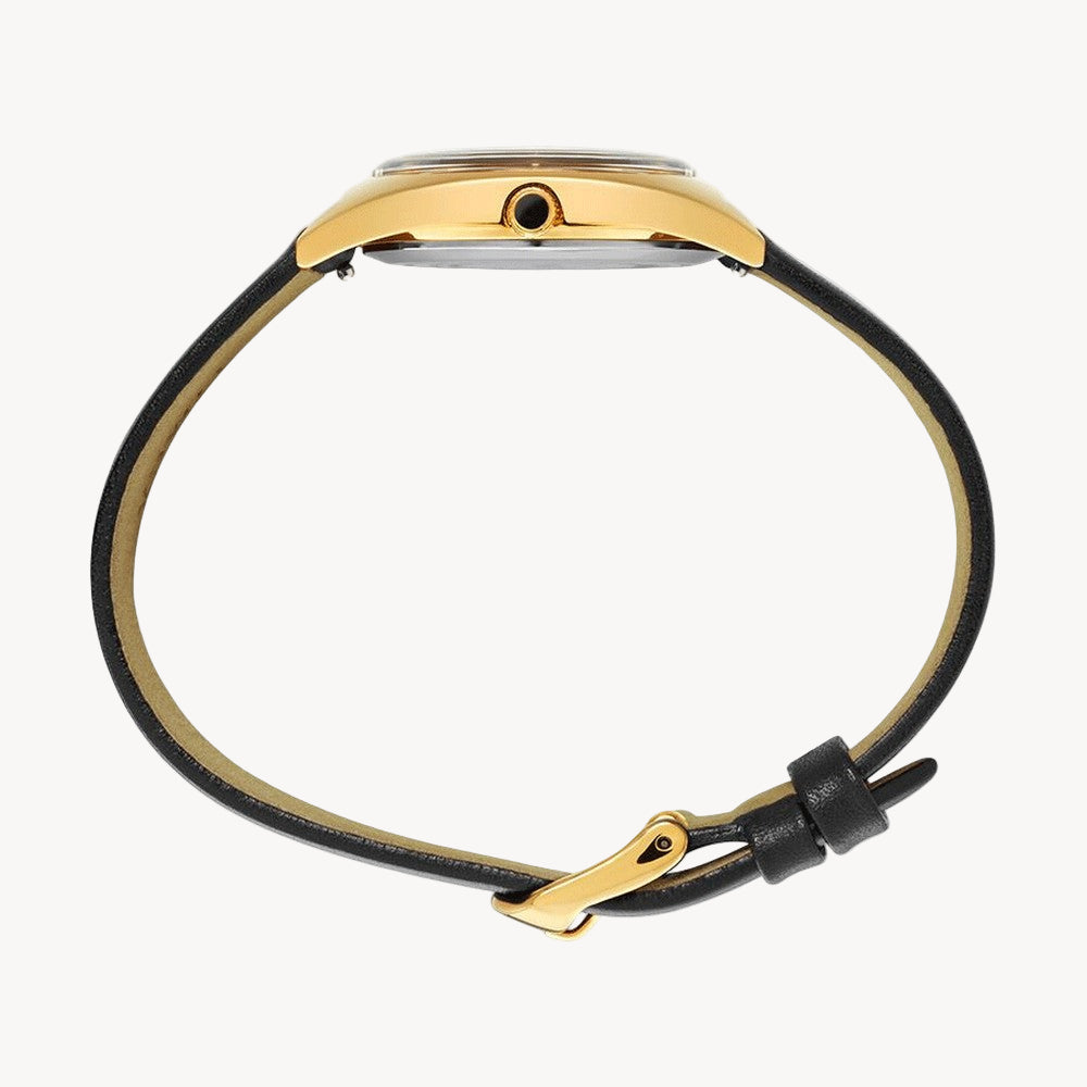 ساعة تايم إكس TW2T89800 سيتي ميلانو ذهبية اللون للنساء