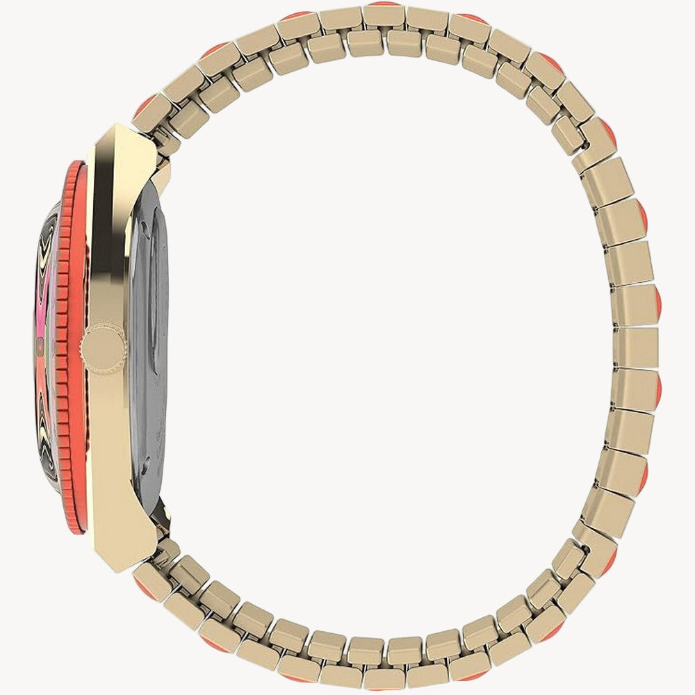 ساعة Q TimeX TW2U81600 Malibu النسائية مقاس 36 مم