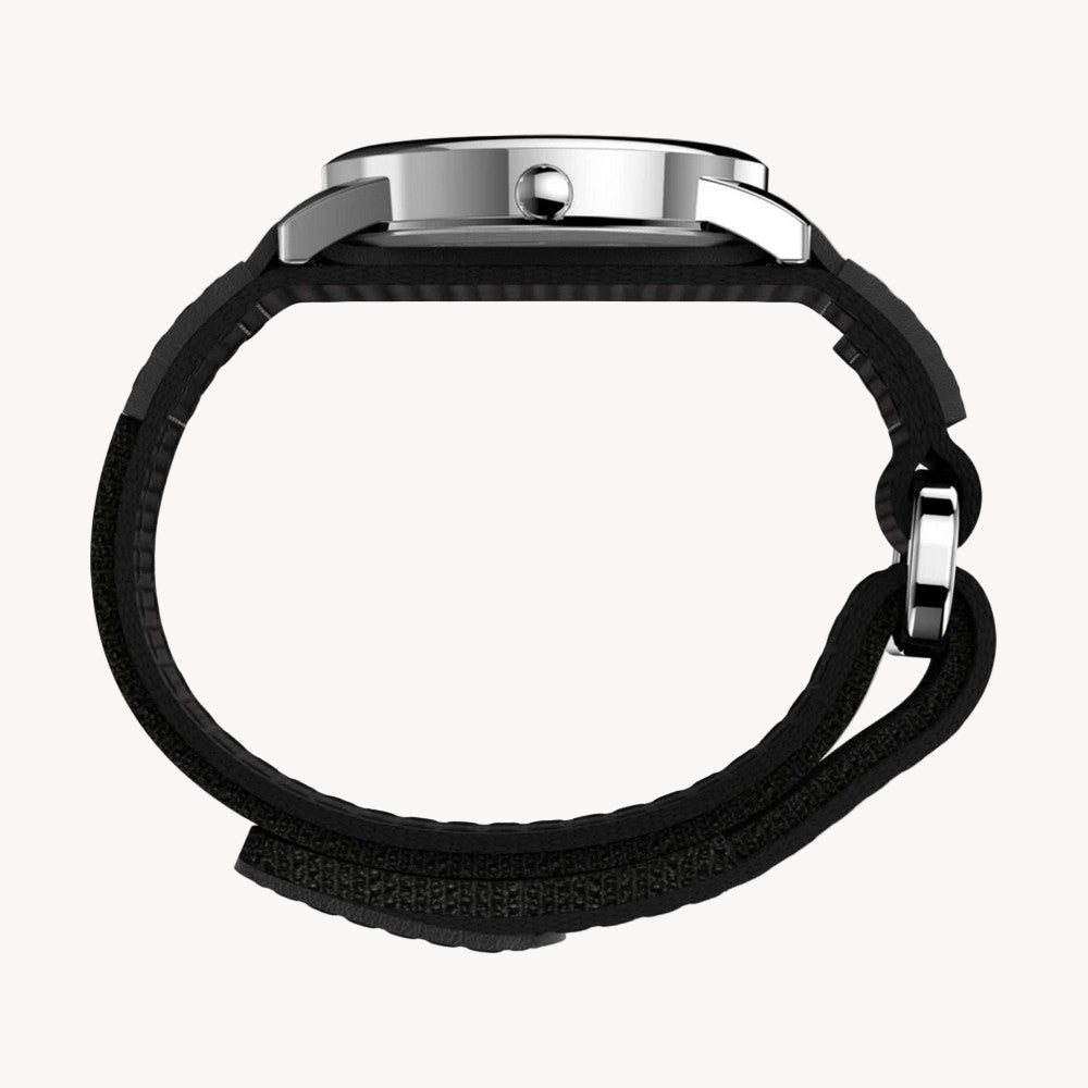 ساعة TimeX TW2U84900 Easy Reader 35 مم بسوار من القماش سريع اللف