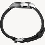 ساعة TimeX TW2U97700 Waterbury التقليدية بسوار جلدي مقاس 34 مم