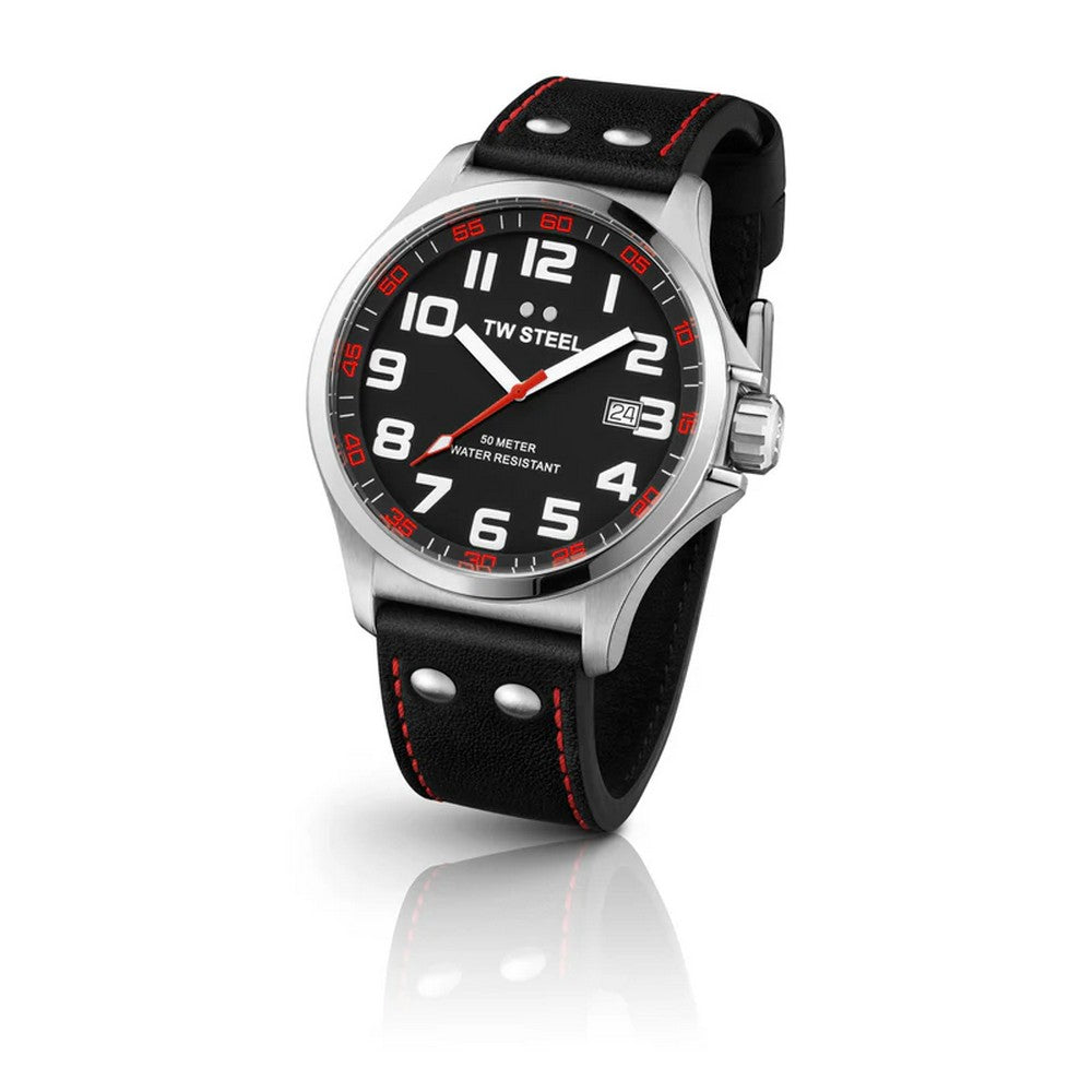 TW Steel TW411 Analog Quartz Black Dial Men's Watch