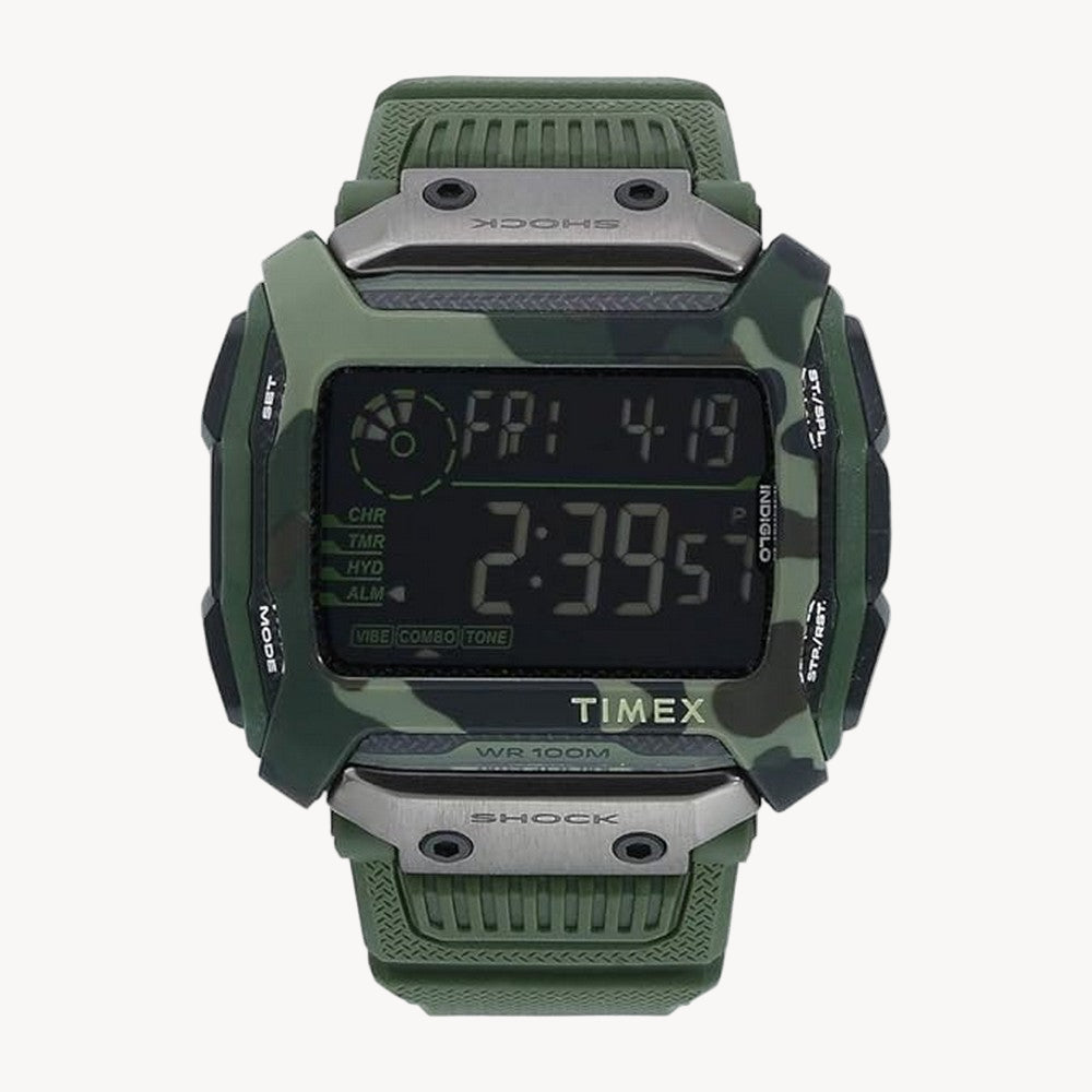 TimeX Command Shock Digital CAT 54mm Watch