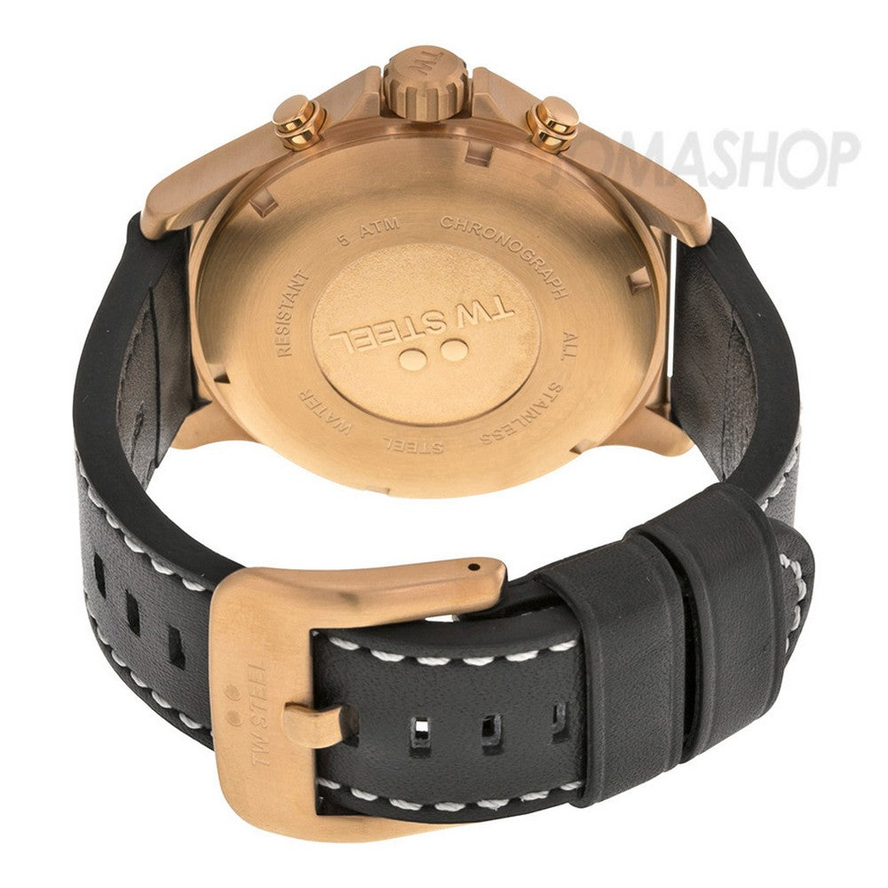 TW Steel TW418 Analog Quartz Black Dial Men's Watch