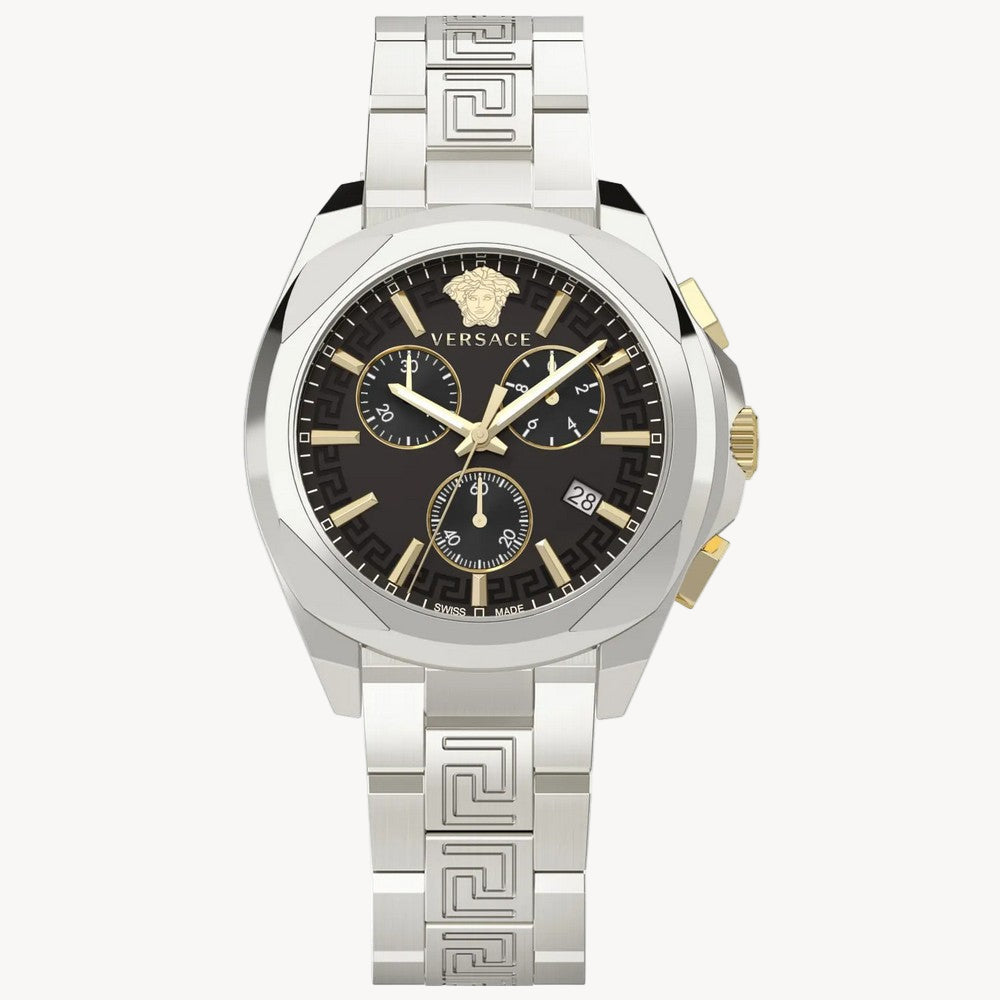 Versace Ladies Watch Chrono 40mm Black Bracelet VE3CA0423