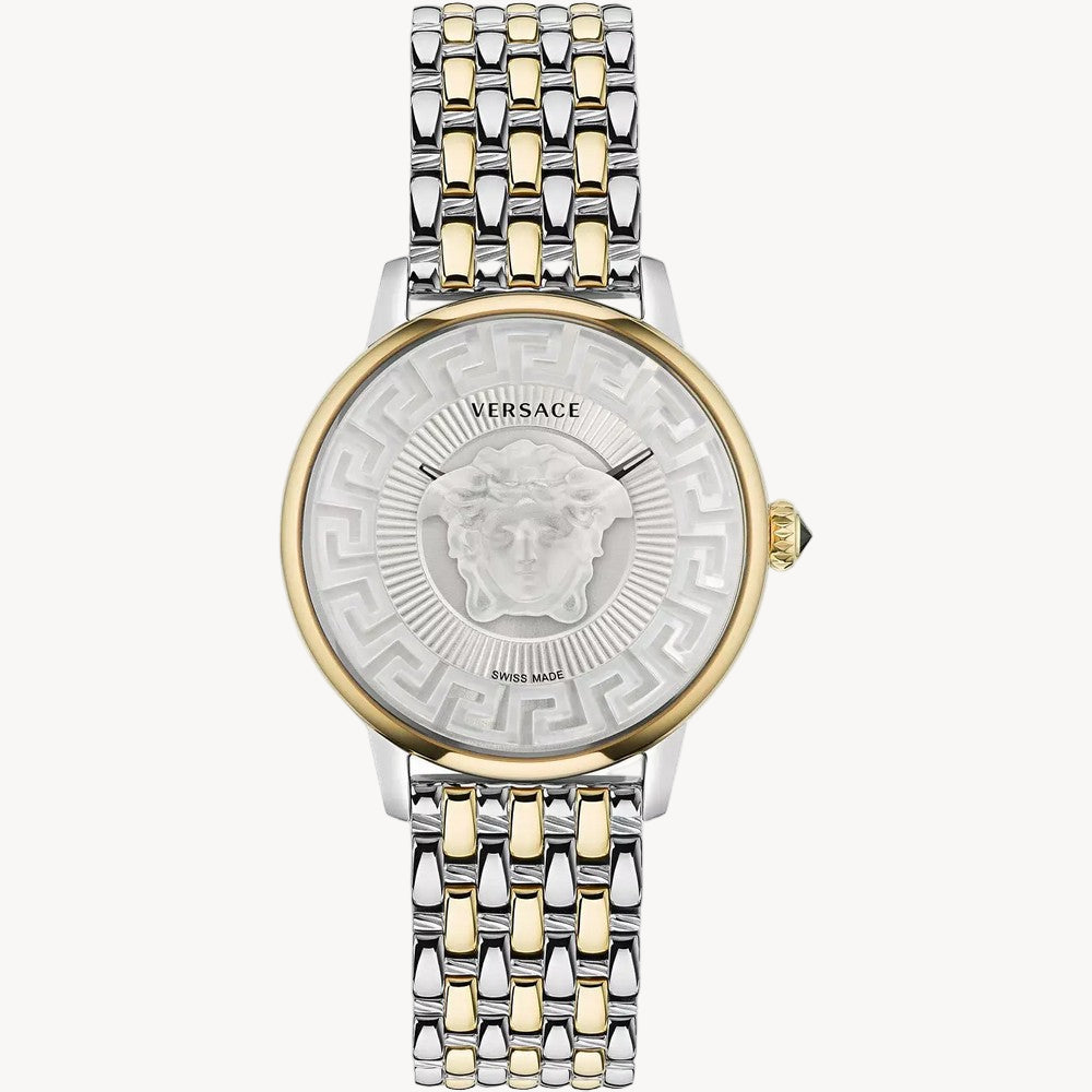 Medusa Quartz Silver Dial Ladies Watch Item No. VE6F00423