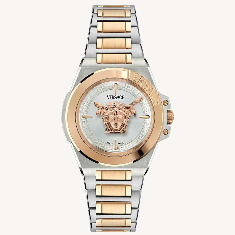 Versace Hera Two-Tone Ladies’ Watch — VE8D00424