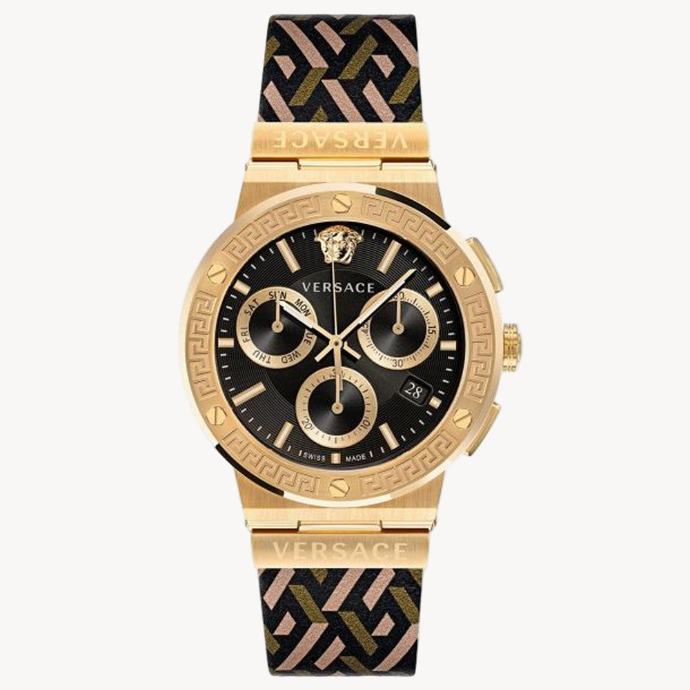 Versace Greca Chronograph Men’s Watch — VEZ900621